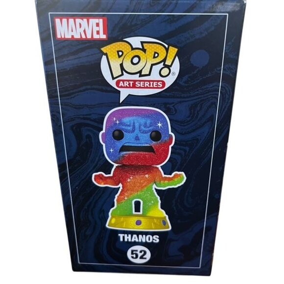 Funko Pop! Art Series Marvel The Infinity Saga Thanos #52 Entertainment Earth Ex - Picture 4 of 6